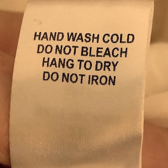 OLIA Ivory Cotton Gauze Backless Dress Size XL - Picture 14 of 14